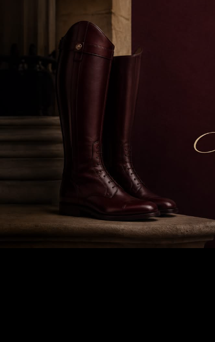 The Epona Classic riding boots in burgundy leather
